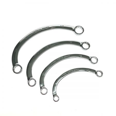  nepros ハンドツール ハーフムーンレンチ nepros 4本セット