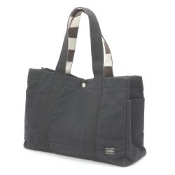 $$ PORTER ポーター キャンバス トートバッグ ブラック Cランク