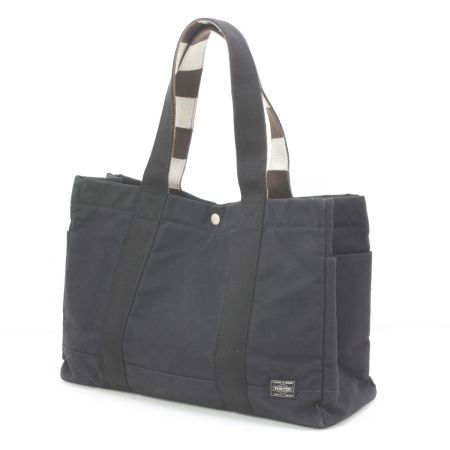  PORTER ポーター キャンバス トートバッグ ブラック