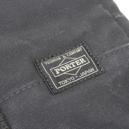  PORTER ポーター キャンバス トートバッグ ブラック