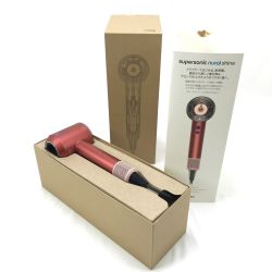 $$ Dyson ダイソン ドライヤー ヘアードライヤースーパーソニックnural shine HD16SBP ストロベリーブロンズピンク 取説欠品 HD16 Bランク