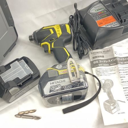 HITACHI 日立 インパクトドライバ  WH18DDL イエロー