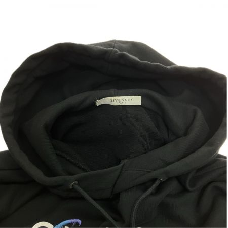  GIVENCHY ジバンシー Embroidery Logo Hoodie パーカー BMJ03D30AF ブラック
