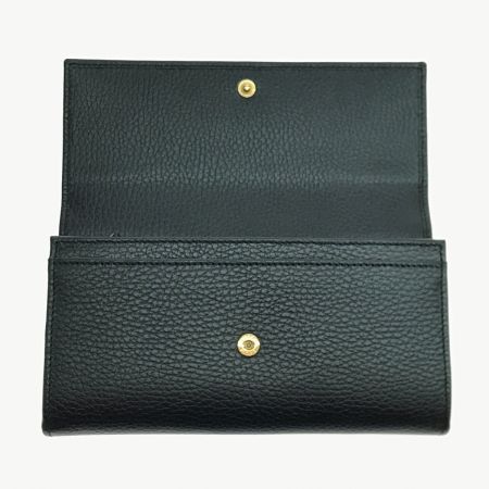  GUCCI グッチ GGマーモント コンチネンタルウォレット 456116 ブラック