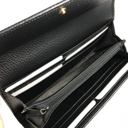  GUCCI グッチ GGマーモント コンチネンタルウォレット 456116 ブラック