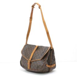 $$ LOUIS VUITTON ルイヴィトン モノグラム ソミュール35 ショルダーバッグ M42254《ジャンク品》 M42254 Dランク