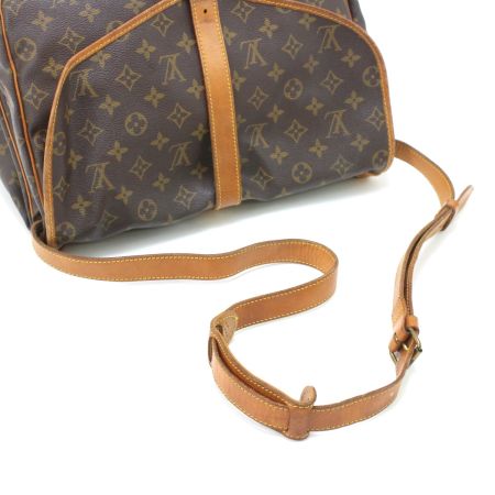  LOUIS VUITTON ルイヴィトン モノグラム ソミュール35 ショルダーバッグ M42254《ジャンク品》 M42254