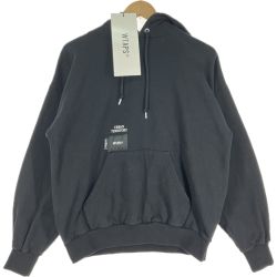 $$ wtaps ダブルタップス パーカー M CROSS BONES HOODY COTTON WTAPS X01  ブラック Aランク