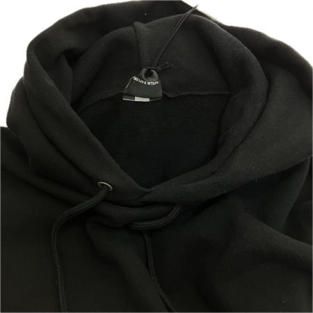  wtaps ダブルタップス パーカー M CROSS BONES HOODY COTTON WTAPS X01  ブラック