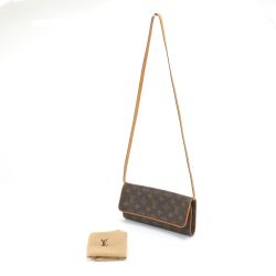 $$ LOUIS VUITTON ルイヴィトン モノグラム ポシェットツインGM M51852 Bランク