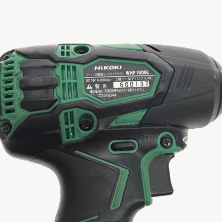  HiKOKI ハイコーキ インパクトドライバ 本体のみ WHP18DBL グリーン