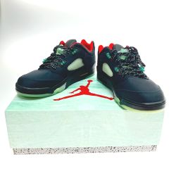 $$  NIKE×CLOT AIR JORDAN5 RETRO LOW スニーカー 28cm DM4640-036 Aランク