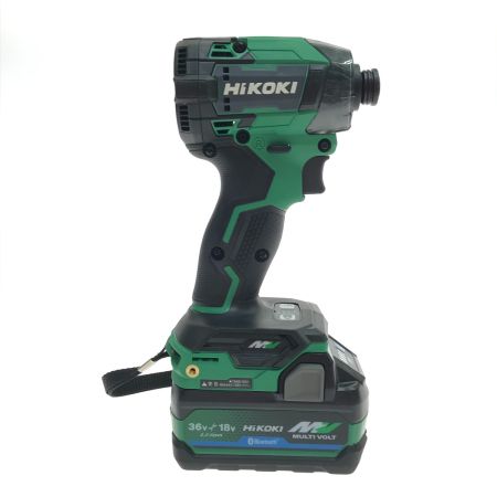  HiKOKI ハイコーキ インパクトドライバ WH36DD グリーン