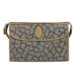 $$ Yves Saint Laurent イブサンローラン オールドタイプ クラッチバッグ ブラウン Cランク