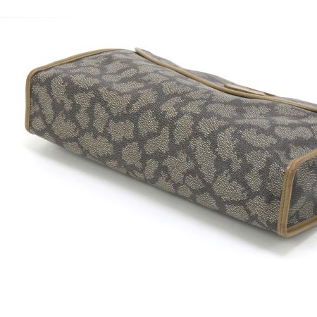  Yves Saint Laurent イブサンローラン オールドタイプ クラッチバッグ ブラウン