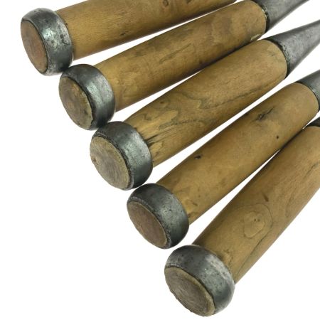  伊勢弘 別製 ノミ 10本セット 柄に割れ有