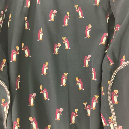  COACH コーチ リバーシブルスカジャン ペンギン Mサイズ 26732 スカイブルー