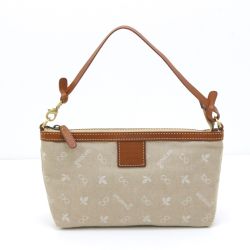 $$ GENTEN ゲンテン ハンドバッグ ベージュ Aランク