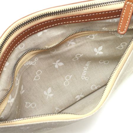  GENTEN ゲンテン ハンドバッグ ベージュ