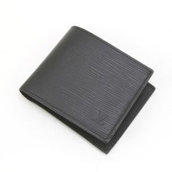 $$ LOUIS VUITTON ルイヴィトン エピ ポルトフォイユ・マルコNM 2つ折り財布 M62289 ブラック Aランク