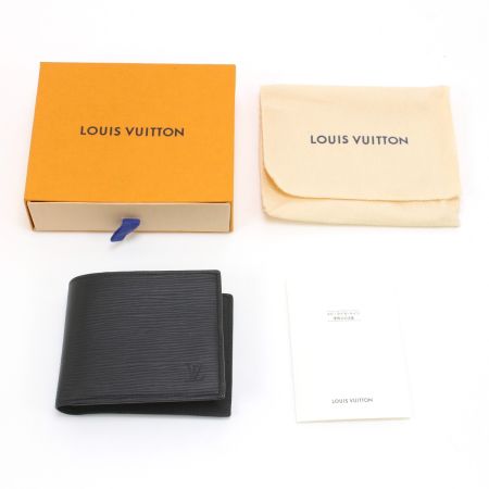  LOUIS VUITTON ルイヴィトン エピ ポルトフォイユ・マルコNM 2つ折り財布 M62289 ブラック