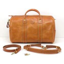 $$ HERZ ボストンバッグ LLサイズ V-23 キャメル Bランク