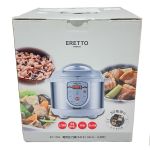 $$ ERETTO mono 電気圧力鍋 3.0L（4合炊き） ET-104 Sランク
