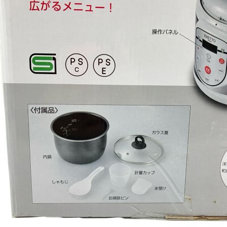  ERETTO mono 電気圧力鍋 3.0L（4合炊き） ET-104