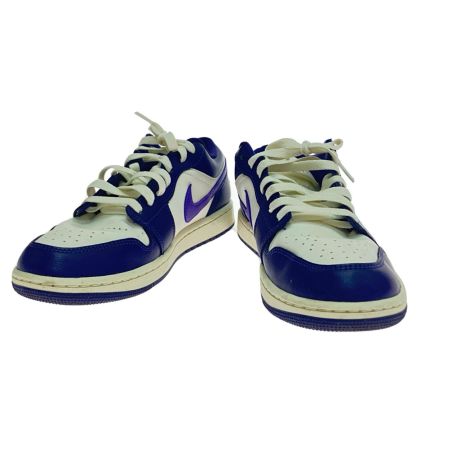  NIKE ナイキ AIR JORDAN1 LOW エアジョーダン1 ロー26.5cm DC0774-502 ホワイトパープル