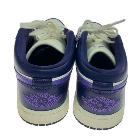  NIKE ナイキ AIR JORDAN1 LOW エアジョーダン1 ロー26.5cm DC0774-502 ホワイトパープル