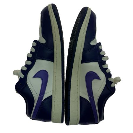  NIKE ナイキ AIR JORDAN1 LOW エアジョーダン1 ロー26.5cm DC0774-502 ホワイトパープル