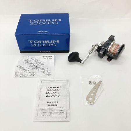  SHIMANO シマノ TORIUM 20 トリウム 2000PG 04219 両軸リール