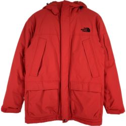 $$ THE NORTH FACE ザノースフェイス ヌープダウンジャケット ND18992 フーディー ファー Sサイズ Bランク
