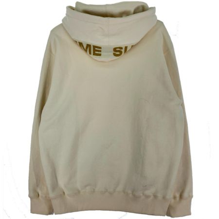  Supreme シュプリーム Metallic Rib Hooded Sweatshirt  パーカー Mサイズ ベージュ