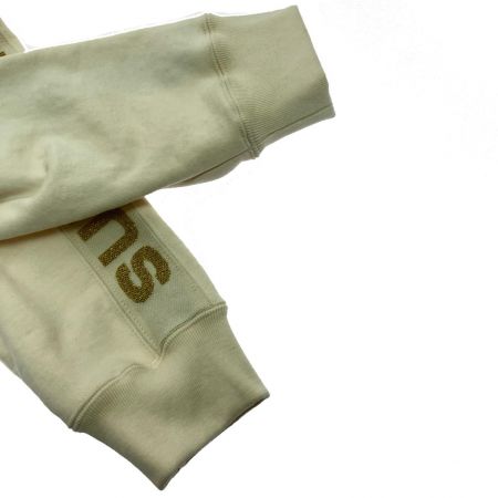  Supreme シュプリーム Metallic Rib Hooded Sweatshirt  パーカー Mサイズ ベージュ