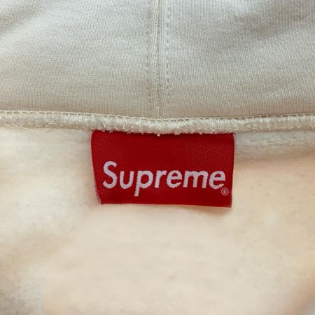  Supreme シュプリーム Metallic Rib Hooded Sweatshirt  パーカー Mサイズ ベージュ