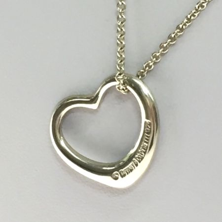  Tiffany & Co. ティファニー ネックレス SV 41cm オープンハート