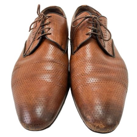  LOUIS VUITTON ルイヴィトン  パンチング ダービーシューズ 6¹/₂ SKMS01318 ブラウン