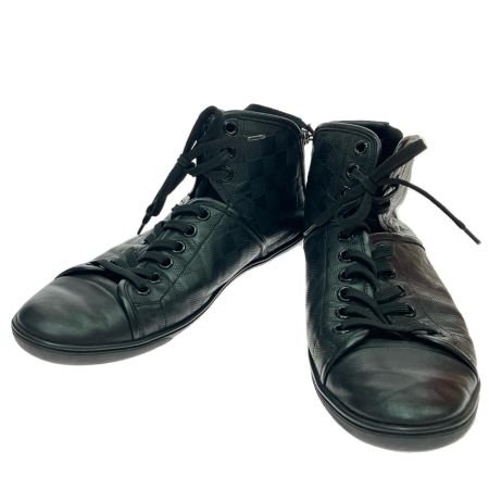  LOUIS VUITTON ルイヴィトン レザーシューズ  25～26cm FD0190 ブラウン