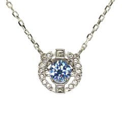  SWAROVSKI スワロフスキー ネックレス 5480485 ブルー Aランク