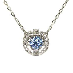 $$ SWAROVSKI スワロフスキー ネックレス 5480485 ブルー Aランク
