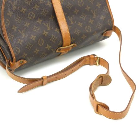  LOUIS VUITTON ルイヴィトン モノグラム ソミュール35 ショルダーバッグ M42254《ジャンク品》 M42254
