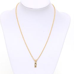 $$ Christian Dior クリスチャンディオール DIOR文字入り 38~43cm ゴールド Bランク