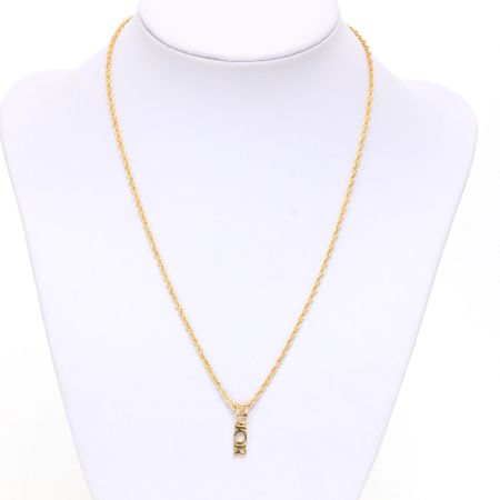  Christian Dior クリスチャンディオール DIOR文字入り 38~43cm ゴールド