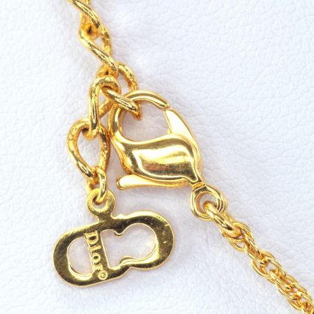  Christian Dior クリスチャンディオール DIOR文字入り 38~43cm ゴールド