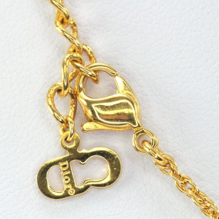  Christian Dior クリスチャンディオール DIOR文字入り 38~43cm ゴールド