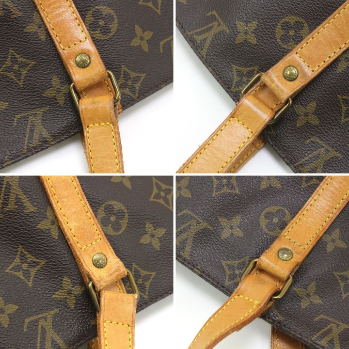 ★SALE【5oc2718】ルイヴィトン ショルダーバッグ モノグラム サックショッピング M51109 ブラウン【中古】レディース LOUIS VUITTON - LOUIS VUITTON(ルイヴィトン) ショルダーバッグ