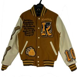 $$ Champion チャンピオン フルデコ スタジャン Mサイズ C3-U620 マスタード×ホワイト Bランク