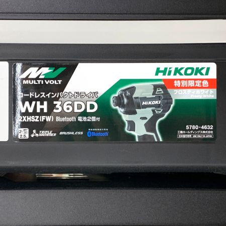  HiKOKI ハイコーキ コードレス インパクトドライバ WH36DD 色違い 5台セット