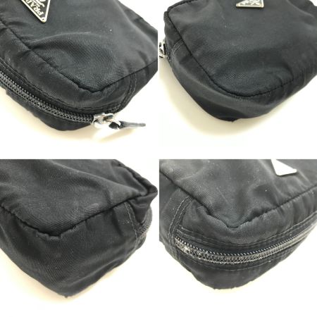  PRADA プラダ コスメポーチ ナイロン ブラック